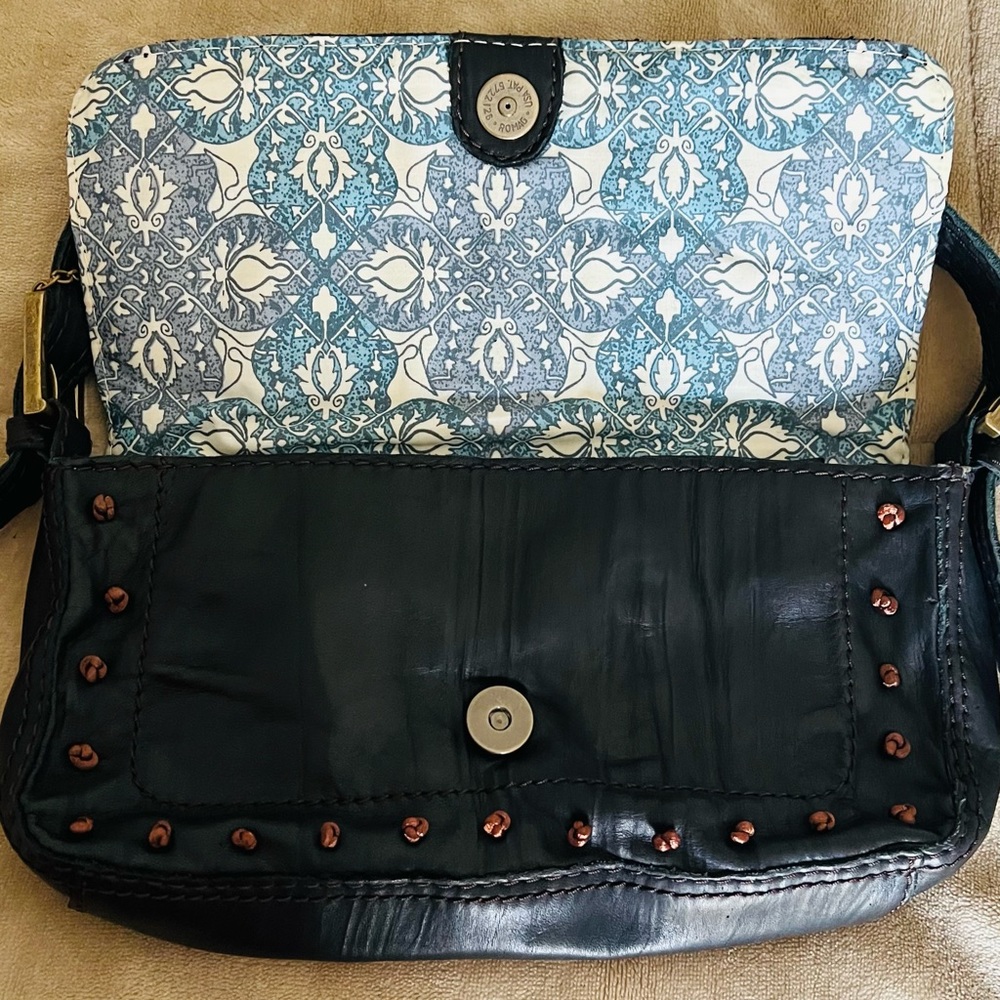 Steve Madden Baguette leather shoulder purse - Picture 4 of 5